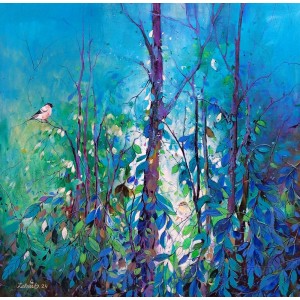 Zohaib Rind, 30 x 30 Inch, Acrylic on Canvas, Calligraphy Painting, AC-ZR-355 Zohaib Rind, 30 x 30 Inch, Acrylic on Canvas, Calligraphy Painting, AC-ZR-355